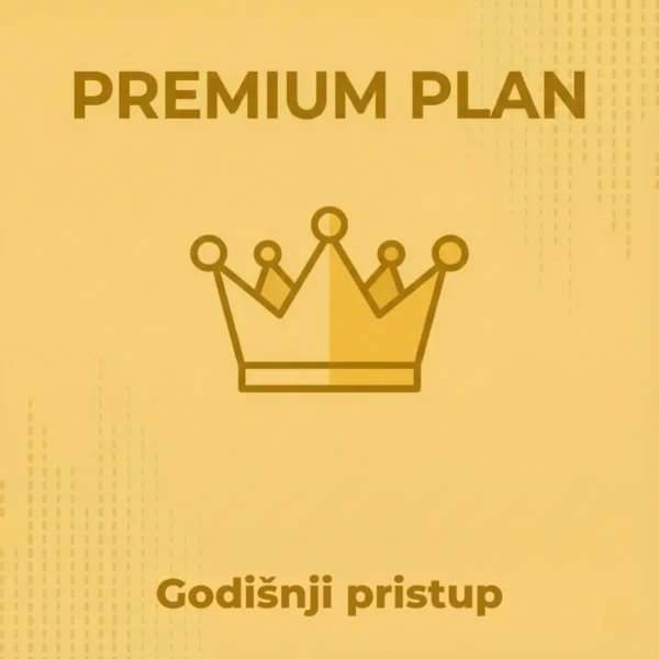 Premium plan godisnji Premium godišnja pretplata