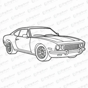 Bojanka Auto Sportski automobil muscle car