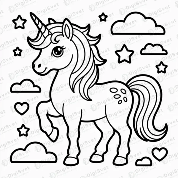 Jednorog sa zvezdicama