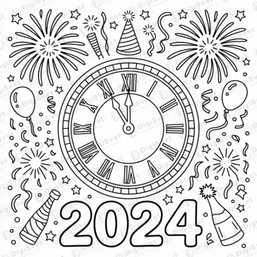 Sat otkucava ponoc i vatromet