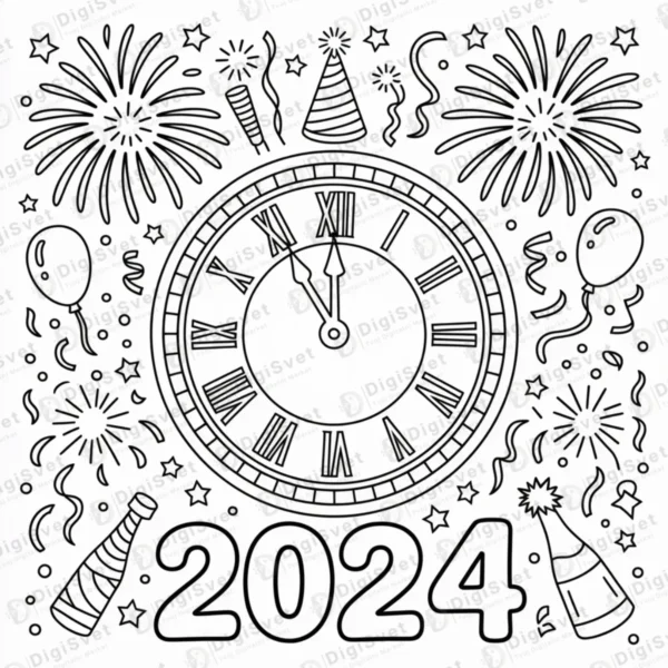 Sat otkucava ponoc i vatromet