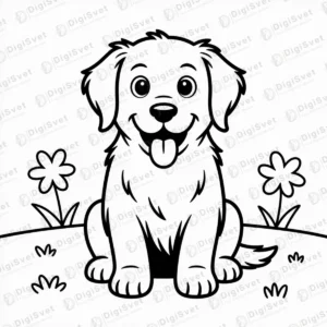 Bojanka Pas Slatki pas retriver