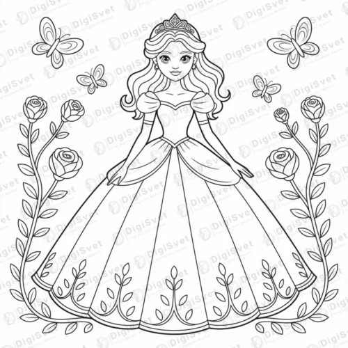 Princeza u balskoj haljini