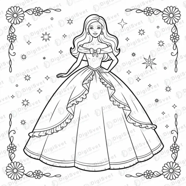 Princeza ispred dvorca