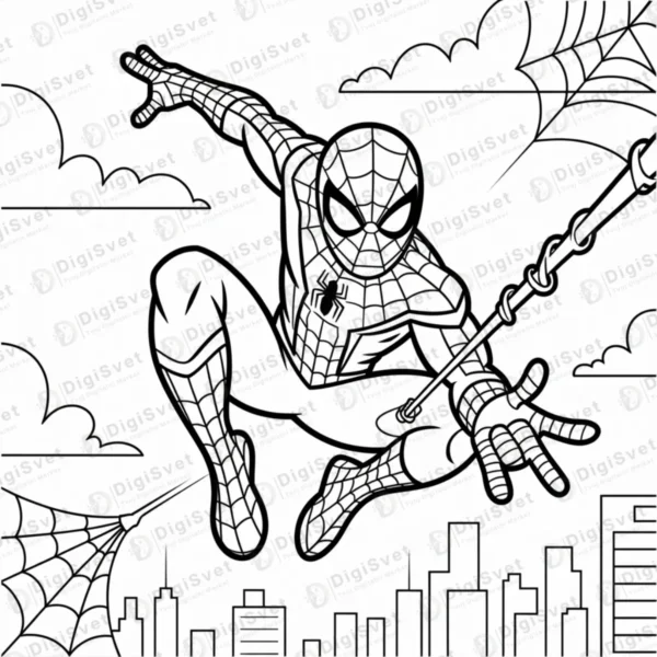 Spajdermen visi na mrezi