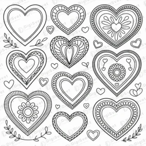 Mnostvo srca razlicitih sara