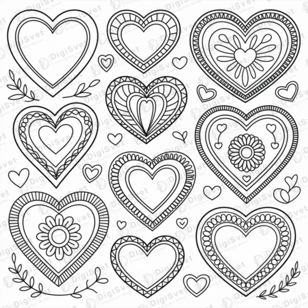 Mnostvo srca razlicitih sara