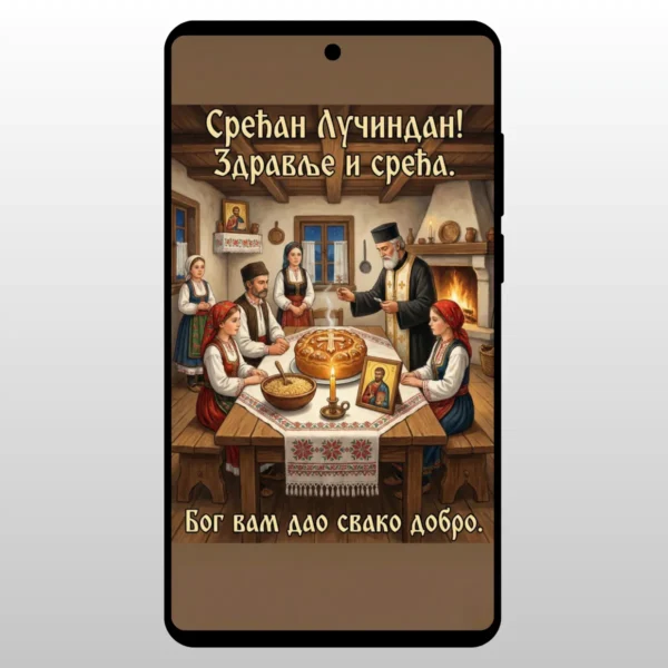 Ususkan dom sa starinskim namestajem