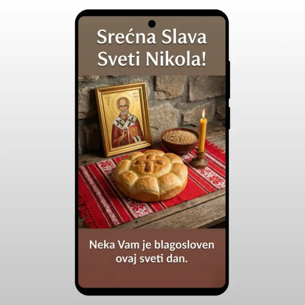 Krupni plan ikone i svece