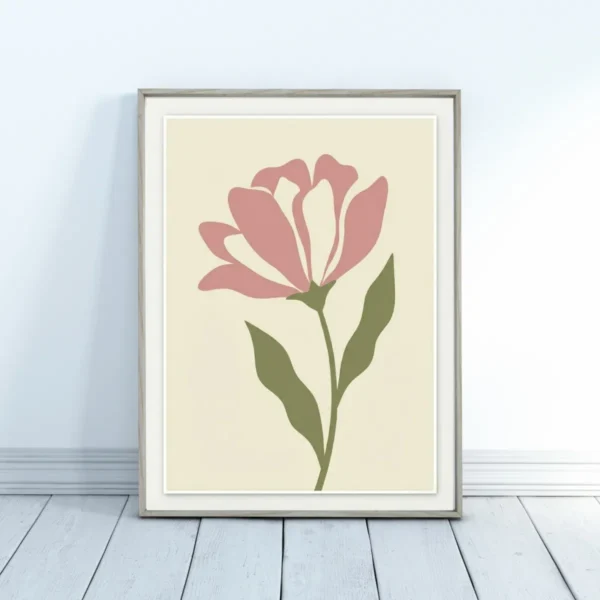 Nežni cvetni motiv Nežni cvetni motiv poster