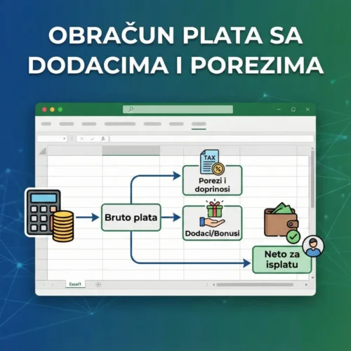 Obracun plata sa dodacima i porezima Obračun plata sa dodacima i porezima