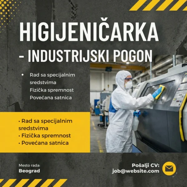 Ciscenje industrijskog pogona