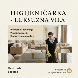 Ciscenje luksuznih stanova oglas