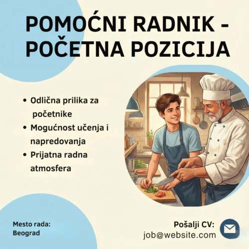 Mladi kuvar secka povrce