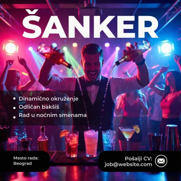 Sanker u nocnom klubu