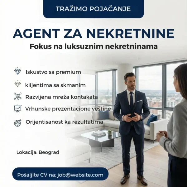 Agent u luksuznom stanu