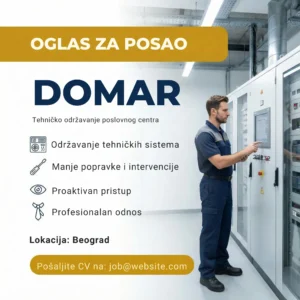 Domar popravlja instalacije