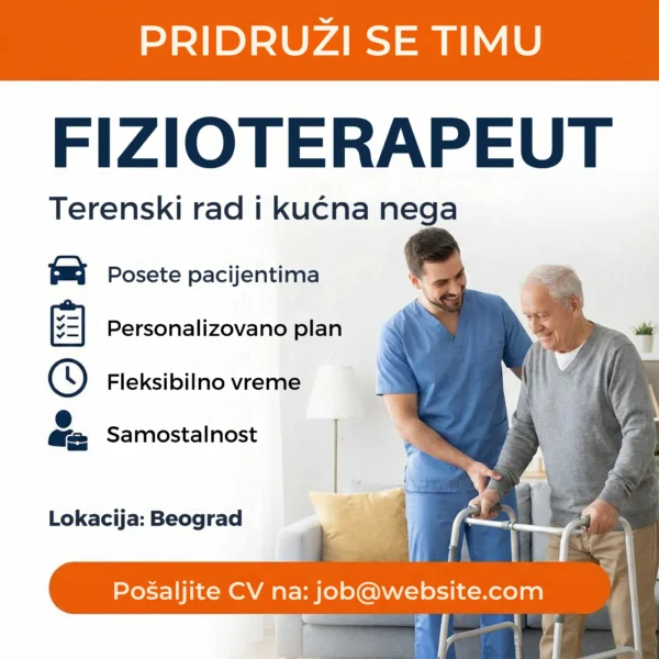 Fizioterapeut pomaze starijoj osobi