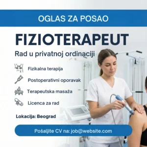 Fizioterapeut u uniformi