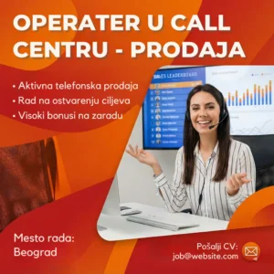 Operaterka telefonira