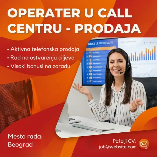 Operaterka telefonira