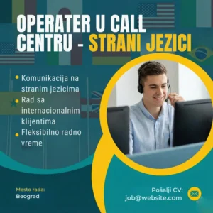 Momak sa slusalicama oglas