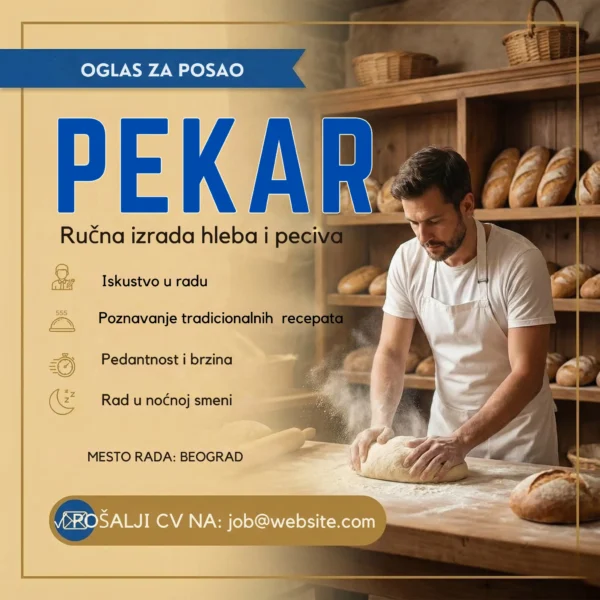 Pekar mesi hleb oglas