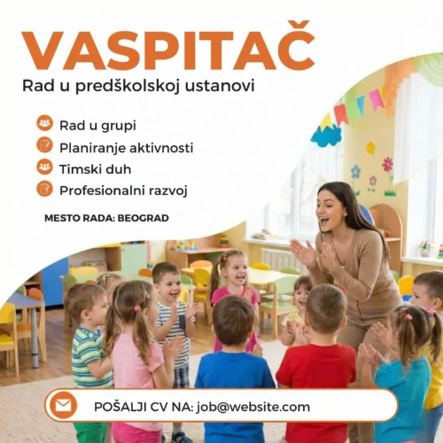 Deca i vaspitac u krugu