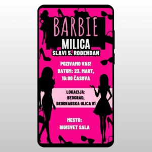 Siluete lutaka i roze glamur