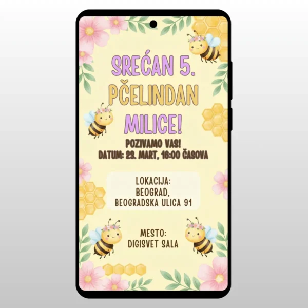 Pcelice, sace i cvece