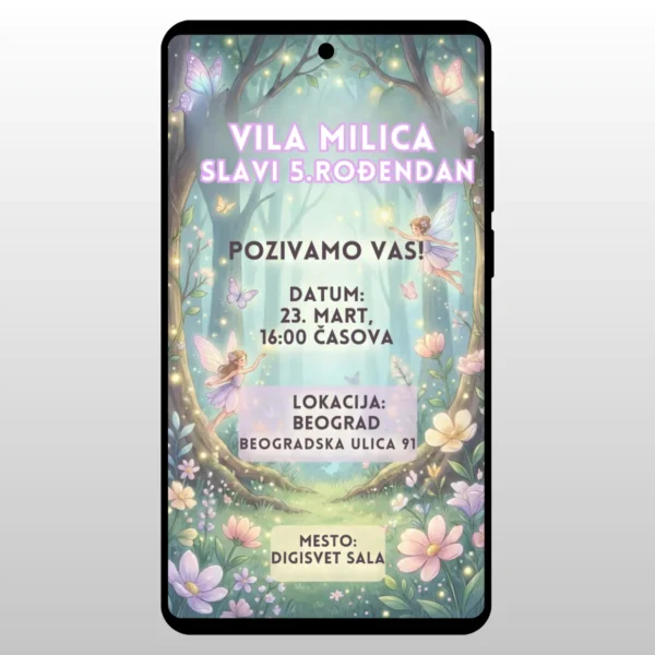 Vila u magicnoj sumi