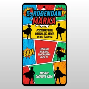 Strip junak u akciji