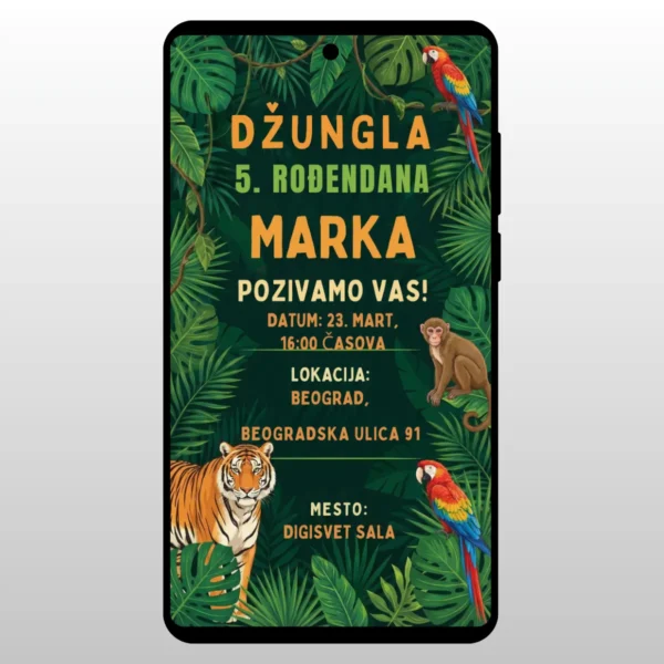 Dzungla lisce i papagaji