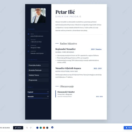 executivecv Profesionalni CV za lidere