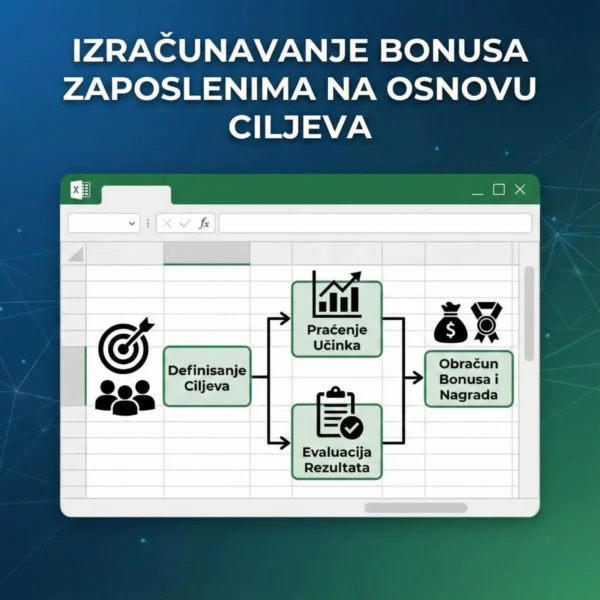 Izračunavanje bonusa zaposlenima na osnovu ciljeva