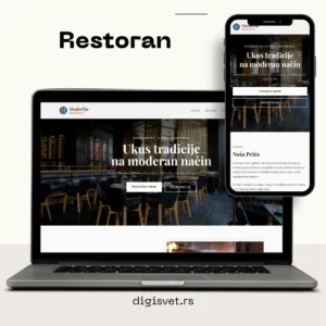 Profesionalni HTML Sajt za Restorane – Moderan Template