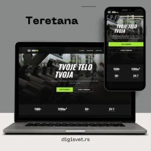 teretana HTML Sajt za Teretanu – Moderan Fitness Template