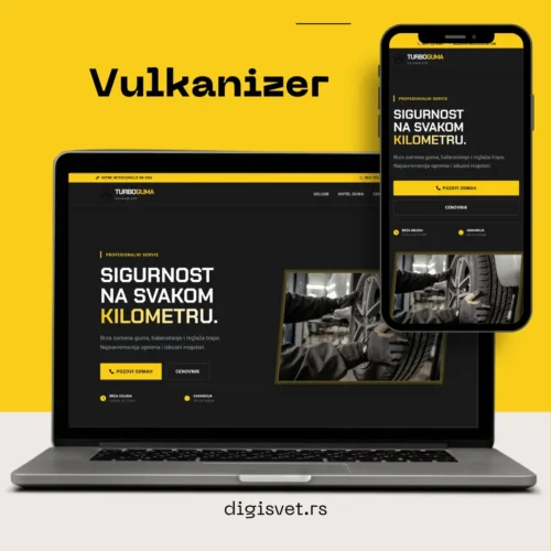 vulkanizer HTML Sajt za Vulkanizera – Auto Servis Template