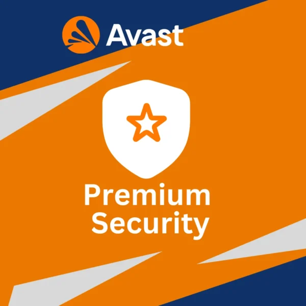 Avast Premium Security - Product key - Activation - 1year/1pc